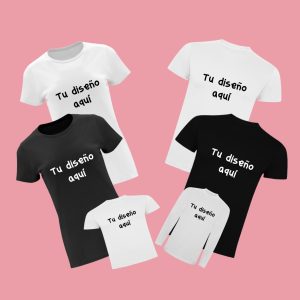 camisetas de algodón personalizada con vinil imprimible
