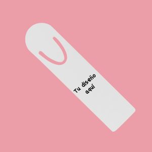 marcapáginas de aluminio personalizado