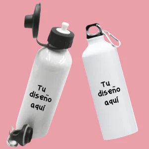 botella de viaje. Aluminio