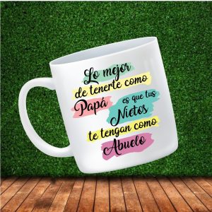 Taza personalizada abuelo