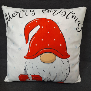 Cojín de Navidad estampado nomo
