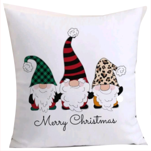 Cojín de Navidad estampado nomos