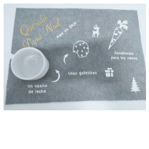 Mantel individual para Papá Noel