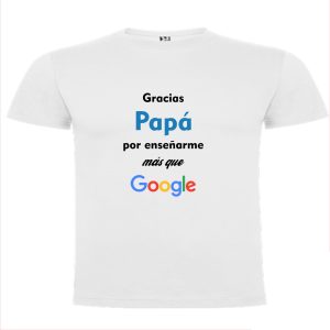 Camiseta papá google