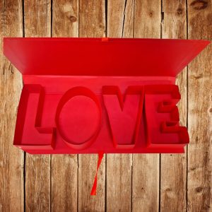 Caja Love Roja