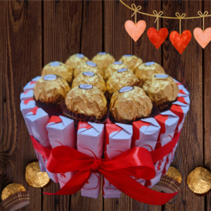 Tarta Ferrero Rocher