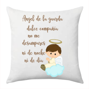 Cojín Ángel de la Guarda