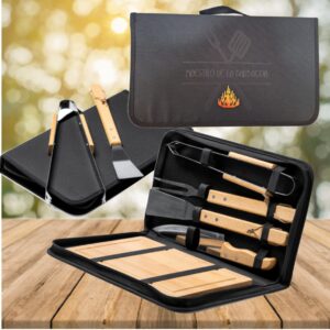 Set de Barbacoa con Estuche
