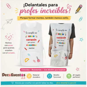 Delantal Profe