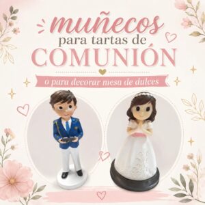 Muñecos de Comunión para tarta