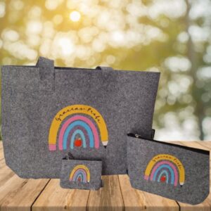 Set de Bolso con estuche y monedero profesor