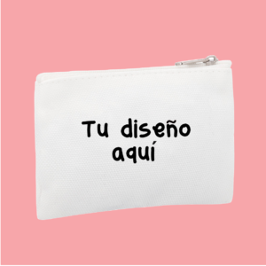 Monedero con cremallera