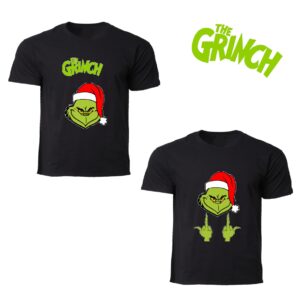 Camiseta negra El Grinch