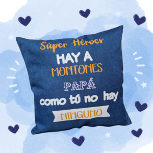 Cojín Papá Super Héroe