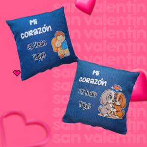 Cojín Mi corazón es tuyo