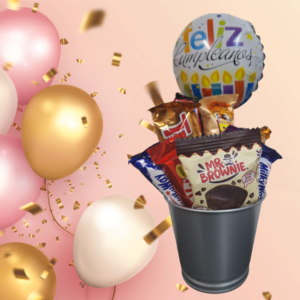 Mini cubeta con chuches