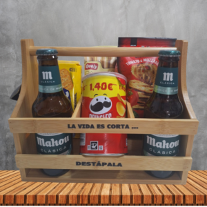 Caja de Madera Picoteo