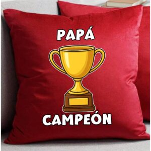 Cojín- Papá campeón