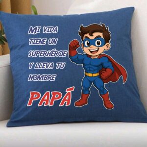 Cojín-Superhéroe papá