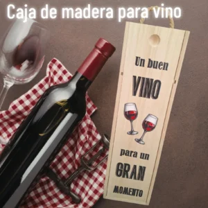 Caja para vino- Un buen vino para un gran momento