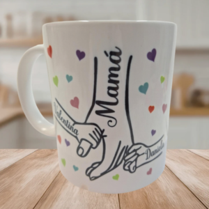Taza-Mamá de 2 hijos