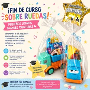 Tractor de arena con chuches