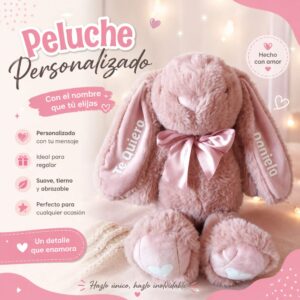 Peluche Te Quiero Personalizado con nombre