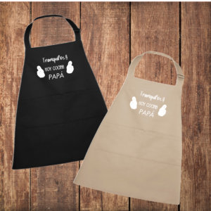 Delantal Tranquilos hoy cocina papá