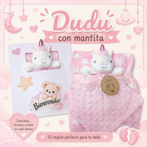 Dudu con Mantita Rosa