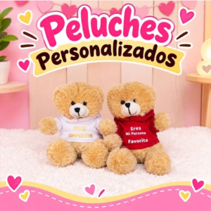 Osito de peluche con sudadera personalizada